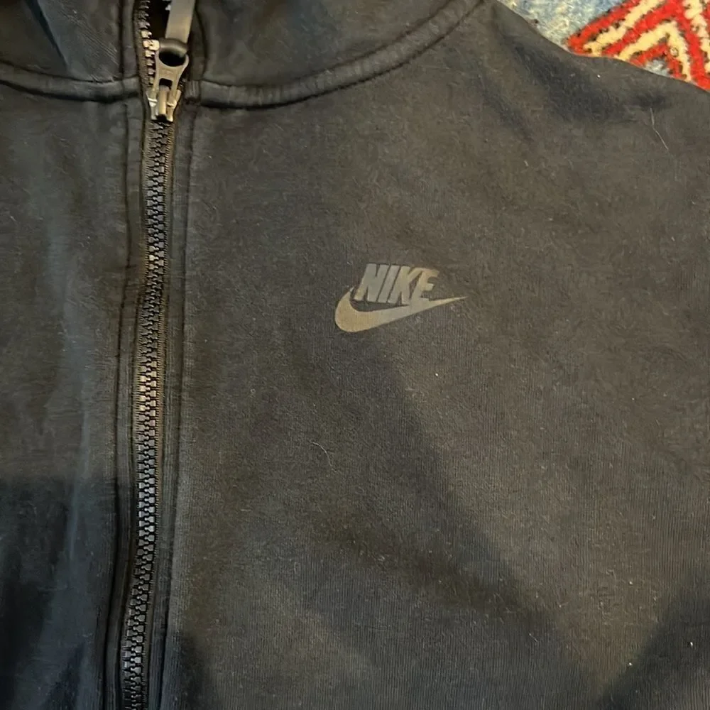 Nike Black Zip-up Hoodie